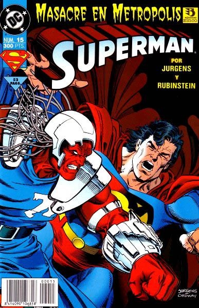 SUPERMAN VOL II # 15 | 841409010681800015 | DAN JURGENS - JACKSON GUICE - KARL KESEL -  LOUISE SIMONSON | Universal Cómics