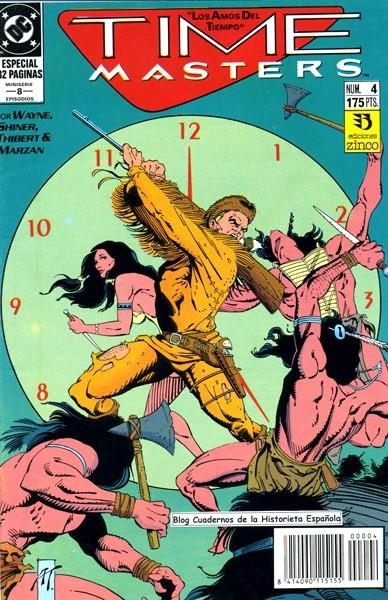 TIME MASTERS # 04 | 841409011515500004 | ART THIBERT - BOB WAYNE - LEWIS SHINER | Universal Cómics