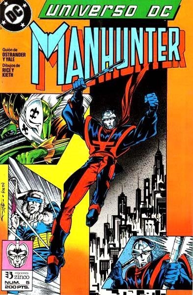 UNIVERSO DC # 05 MANHUNTER | 12930 | JOHN OSTRANDER - DOUG RICE - SAM KIETH - KIM YALE | Universal Cómics