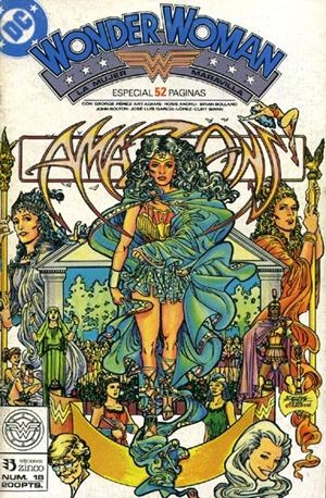 WONDER WOMAN # 18 | 841409010632000018 | GEORGE PEREZ - CARL GAFFORD - BRIAN BOLLAND - MARK FARMER | Universal Cómics