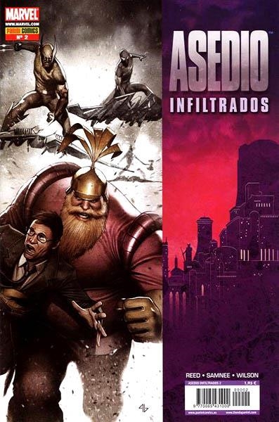 ASEDIO INFILTRADOS # 02 | 977000543100000002 | BRIAN REED - CHRIS SAMNEE | Universal Cómics
