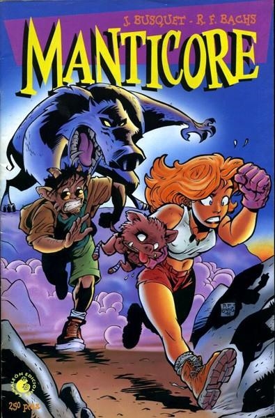 COLECCIÓN COMPLETA MANTICORE | 85817 | JOSEP BUSQUET - RAMON F. BACHS - J.M. ALCARAZ (tinta) | Universal Cómics