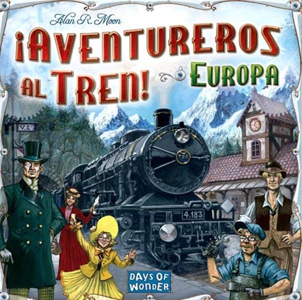 AVENTUREROS AL TREN ! EUROPA JUEGO DE TABLERO | 824968717127 | ALAN R. MOON | Universal Cómics