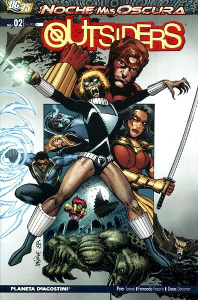 OUTSIDERS # 02 LA NOCHE MAS OSCURA | 9788467494259 | PETER TOMASI - FERNANDO PASARIN -  LEE GARBETT