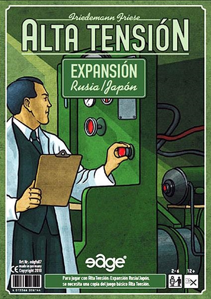 ALTA TENSIÓN JUEGO DE TABLERO RUSIA / JAPÓN | 4015566008144 | FRIEDEMANN FRIESE