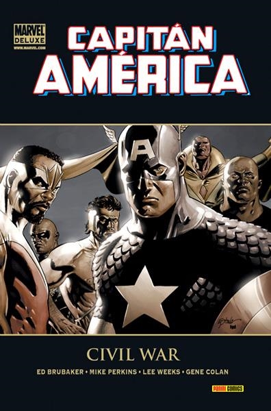 CAPITÁN AMERICA DE BRUBAKER MARVEL DELUXE # 04 CIVIL WAR | 9788498856019 | ED BRUBAKER - MIKE PERKINS - LEE WEEKS - GENE COLAN | Universal Cómics