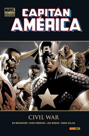 CAPITÁN AMERICA DE BRUBAKER MARVEL DELUXE # 04 CIVIL WAR | 9788498856019 | ED BRUBAKER - MIKE PERKINS - LEE WEEKS - GENE COLAN | Universal Cómics