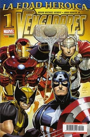 VENGADORES VOL 4 # 001 LA EDAD HEROICA | 977000543600500001 | BRIAN MICHAEL BENDIS - JOHN ROMITA JR.
