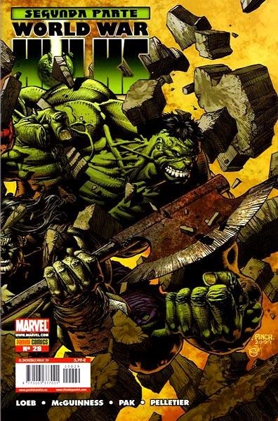 HULK VOL VI INCREÍBLE HULK # 29 WORLD WAR HULKS 2ª PARTE | 977000537700100029 | JEPH LOEB - GREG PAK - PAUL PELLETIER - ED MCGUINNESS | Universal Cómics