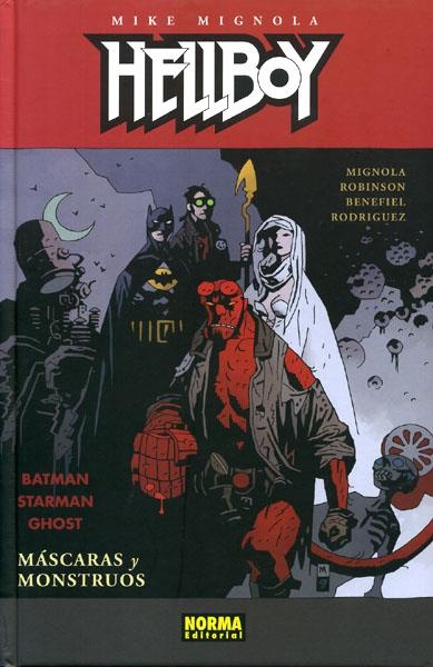 HELLBOY EDICIÓN EN CARTONÉ # 14 MÁSCARAS Y MONSTRUOS | 9788467904642 | MIKE MIGNOLA - SCOTT BENEFIEL - JAMES ROBINSON  - JASEN RODRIGUEZ