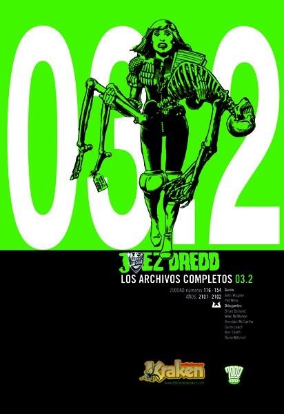 JUEZ DREDD LOS ARCHIVOS COMPLETOS # 03.2 | 9788492534265 | JOHN WAGNER - BRIAN BOLLAND - PAT MILLS