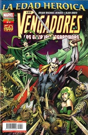 VENGADORES LAS GUERRAS ASGARDIANAS # 03 | 977000544200600003 | BRIAN MICHAEL BENDIS - ALAN DAVIS