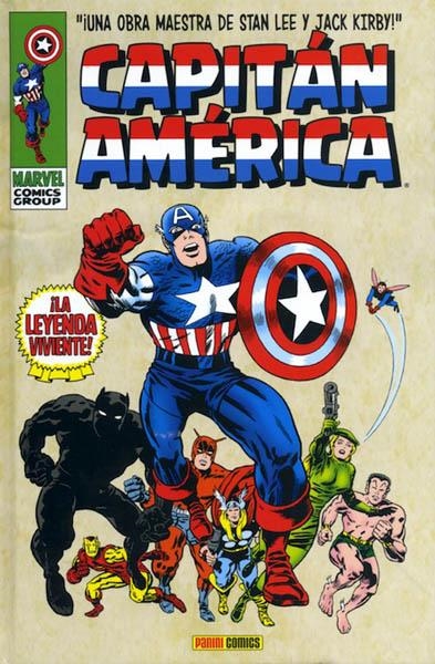 CAPITÁN AMERICA OMNIGOLD # 01 LA LEYENDA VIVIENTE | 9788498856842 | JACK KIRBY - STAN LEE | Universal Cómics