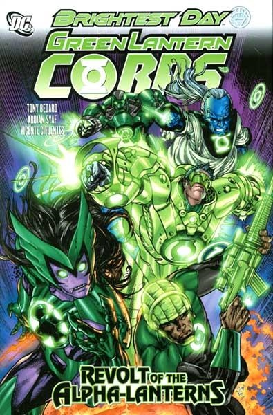 USA GREEN LANTERN CORPS REVOLT OF THE ALPHA LANTERNS HC | 978140123139252299 | TONY BEDARD - ARDIAN SYAF - VICENTE CIFUENTES | Universal Cómics