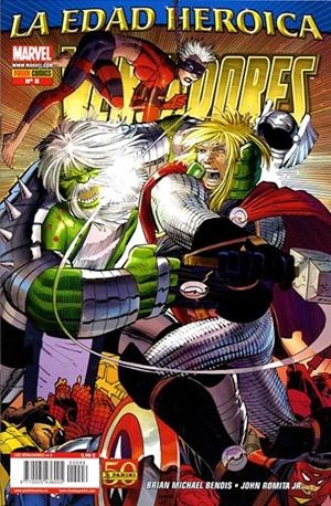 VENGADORES VOL 4 # 006 LA EDAD HEROICA | 977000543600500006 | BRIAN MICHAEL BENDIS - JOHN ROMITA JR.