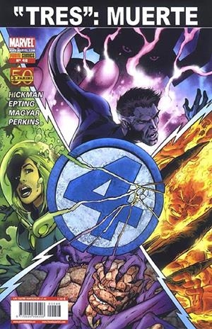 LOS 4 FANTÁSTICOS VOL 7 # 046 | 977000535600600046 | JONATHAN HICKMAN - STEVE EPTING | Universal Cómics