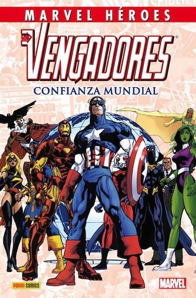COLECCIONABLE HÉROES MARVEL # 033 LOS VENGADORES CONFIANZA MUNDIAL | 842424899863900033 | GEOFF JOHNS - KIERON DWYER - IVAN REIS | Universal Cómics