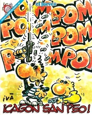 PENDONES DEL HUMOR # 100 MAKI NAVAJA ¡CAGON SAN PEO! | 841409010257500100 | IVA