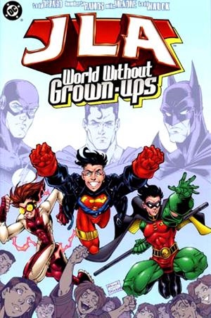 USA JLA WORLD WITHOUT GROWN UPS TP | 76194121704800111 | TODD DEZAGO - MIKE MCCONE - HUMBERTO RAMOS - TODD NAUCK - MARK MCKENNA - WAYNE FAUCHER - PAUL NEARY  | Universal Cómics