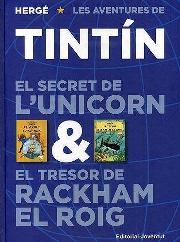 TINTIN EL SECRET DE L'UNICORN & EL TRESOR DE RACKHAM EL ROIG EDICIÓ EN CATALÀ | 9788426138699 | HERGÉ | Universal Cómics