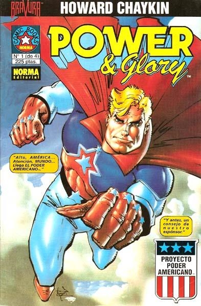 COLECCIÓN COMPLETA POWER & GLORY | CC01005 | HOWARD CHAYKIN | Universal Cómics