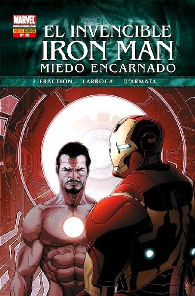 INVENCIBLE IRON MAN VOL 2 # 012 MIEDO ENCARNADO | 977000544300300012 | MATT FRACTION - SALVADOR LARROCA | Universal Cómics