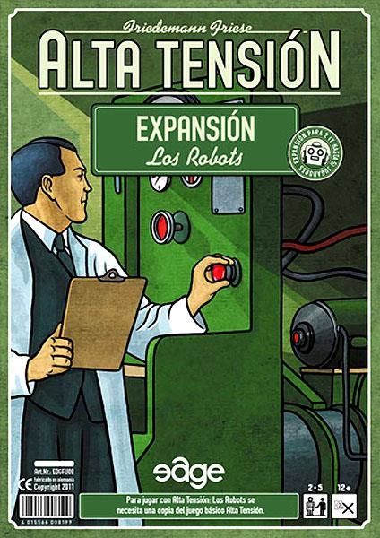 ALTA TENSIÓN JUEGO DE TABLERO LOS ROBOTS | 4015566008199 | FRIEDEMANN FRIESE