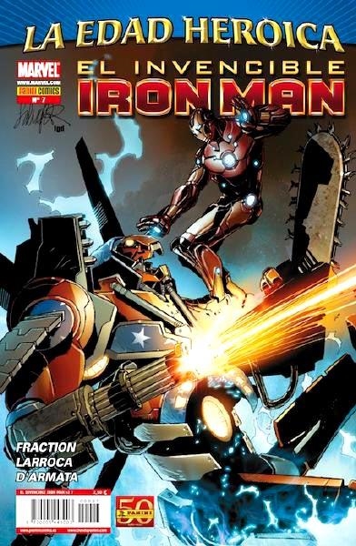 2aMA INVENCIBLE IRON MAN VOL 2 # 007 | 2M94532 | MATT FRACTION - SALVADOR LARROCA | Universal Cómics