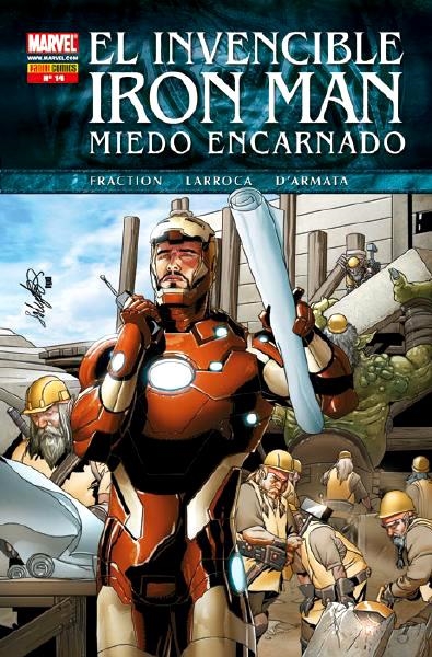INVENCIBLE IRON MAN VOL 2 # 014 MIEDO ENCARNADO | 977000544300300014 | MATT FRACTION - SALVADOR LARROCA | Universal Cómics