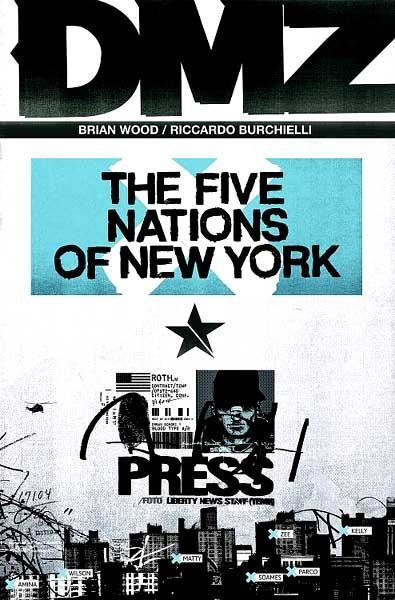 USA DMZ VOL 12 THE FIVE NATIONS OF NEW YORK TP | 978140123479951499 | BRIAN WOOD - RICCARDO BURCHIELLI | Universal Cómics