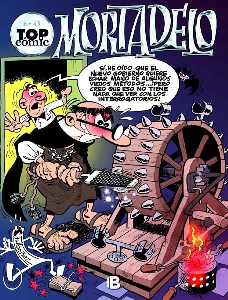 TOP COMIC MORTADELO # 43 CONTRA EL "GANG" DEL CHICHARRON | 9788466647434 | FRANCISCO IBAÑEZ