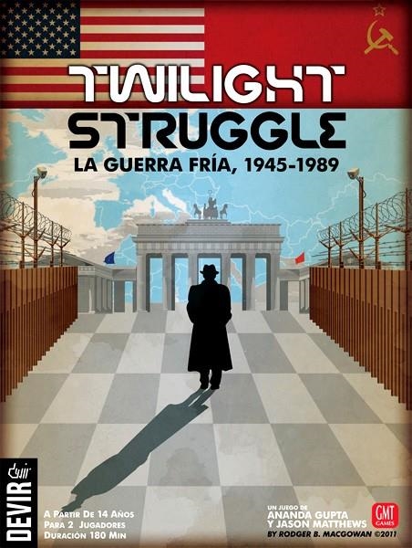 TWILIGHT STRUGGLE  LA GUERRA FRIA 1945 - 1989 | 8436017220780 | AMANDA GUPTA - JASON MATTHEWS