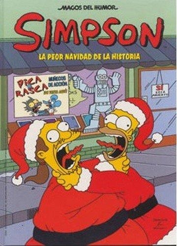 MAGOS DEL HUMOR SIMPSON # 06 LA PEOR NAVIDAD DE LA HISTORIA | 9788466616713 | MATT GROENING