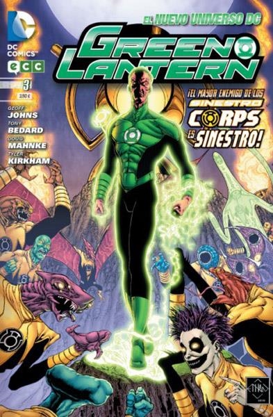 GREEN LANTERN # 003 | 9788415628149 | DOUG MAHNKE - GEOFF JOHNS - TONY BEDARD - TYLER KIRKHAM | Universal Cómics