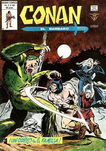 CONAN VOLUMEN II # 40 | 14243 | ROY THOMAS - BARRY WINDSOR SMITH - JOHN BUSCEMA