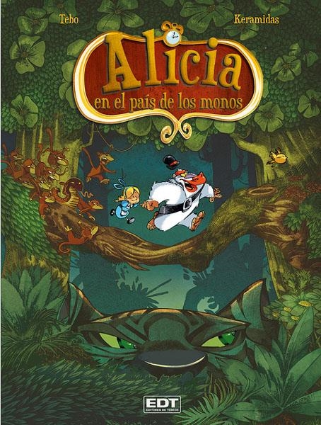 ALICIA EN EL PAÍS DE LOS MONOS | 9788499474779 | TEBO - NICOLAS KERAMIDAS | Universal Cómics