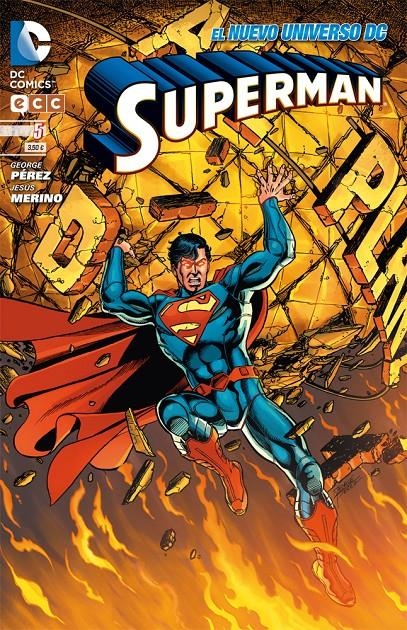 SUPERMAN # 05 EL NUEVO UNIVERSO DC | 9788415628507 | GEORGE PEREZ - JESUS MERINO | Universal Cómics