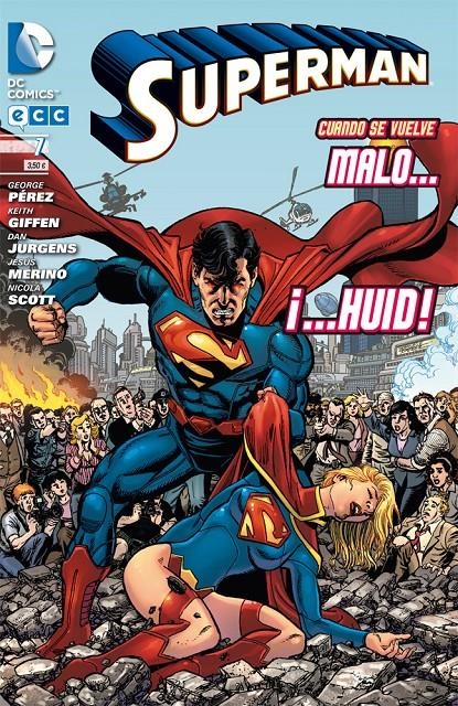 SUPERMAN # 07 CUANDO SE VUELVE MALO ... HUID ! | 9788415628842 | GEORGE PEREZ - JESUS MERINO - DAN JERGENS - KEITH GIFFEN - NICOLA SCOTT | Universal Cómics