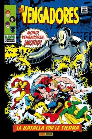 VENGADORES OMNIGOLD # 04 LA BATALLA POR LA TIERRA | 9788490242759 | ROY THOMAS - JOHN BUSCEMA - BARRY WINDSOR SMITH - SAL BUSCEMA | Universal Cómics