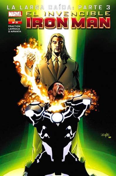 INVENCIBLE IRON MAN VOL 2 # 023 LA LARGA CAÍDA 3 | 977000544300300023 | MATT FRACTION - SALVADOR LARROCA | Universal Cómics