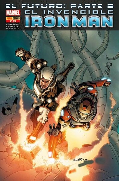 INVENCIBLE IRON MAN VOL 2 # 025 EL FUTURO 2 | 977000544300300025 | MATT FRACTION - SALVADOR LARROCA | Universal Cómics