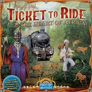 AVENTUREROS AL TREN ! JUEGO DE TABLERO EL CORAZON DE AFRICA EXPANSION | 824968817742 | ALAN R. MOON | Universal Cómics
