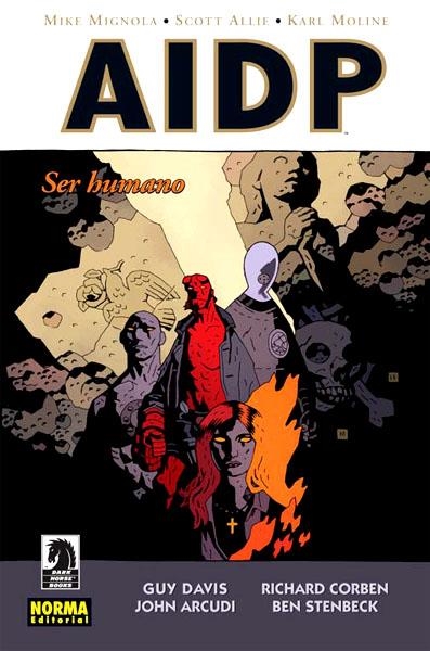 AIDP # 16 SER HUMANO | 9788467910469 | MIKE MIGNOLA - GUY DAVIS - RICHARD CORBEN Y OTROS