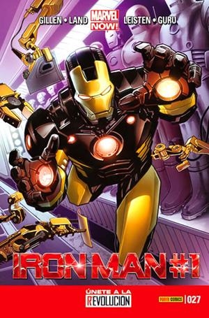 INVENCIBLE IRON MAN VOL 2 # 027 MARVEL NOW | 977000544300300027 | KIERON GILLEN - GREG LAND | Universal Cómics