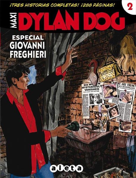 MAXI DYLAN DOG # 02 ESPECIAL GIOVANNI FREGHIERI | 9788415225461 | MICHELE MEDDA - PASQUALE RUJU - PAOLA BARBATO - GIOVANNI FREGHIERI | Universal Cómics