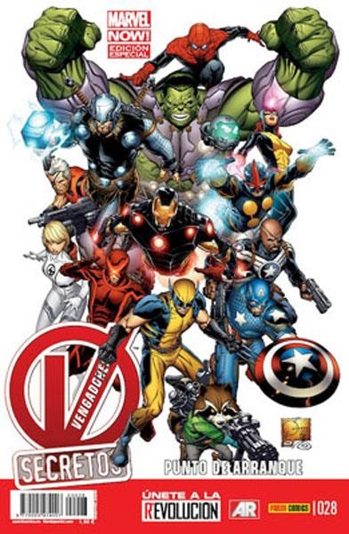 VENGADORES SECRETOS # 28 MARVEL NOW EDICIÓN ESPECIAL | 977123443700900028 | BRIAN MICHAEL BENDIS - MATT FRACTION - JEPH LOEB - NICK SPENCER - KIERON GILLEN - DENNIS HOPELESS - 