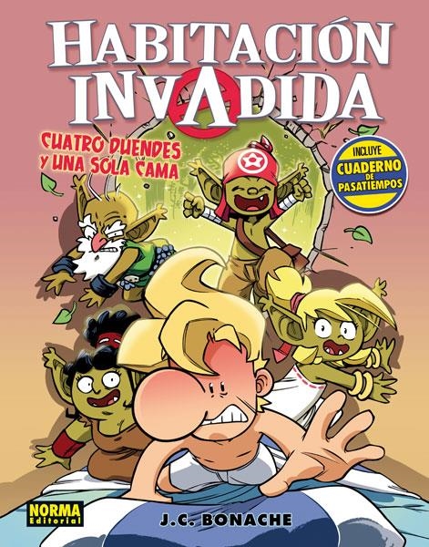 HABITACIÓN INVADIDA # 01 CUATRO DUENDES Y UNA SOLA CAMA | 9788467911114 | JUAN CARLOS BONACHE | Universal Cómics