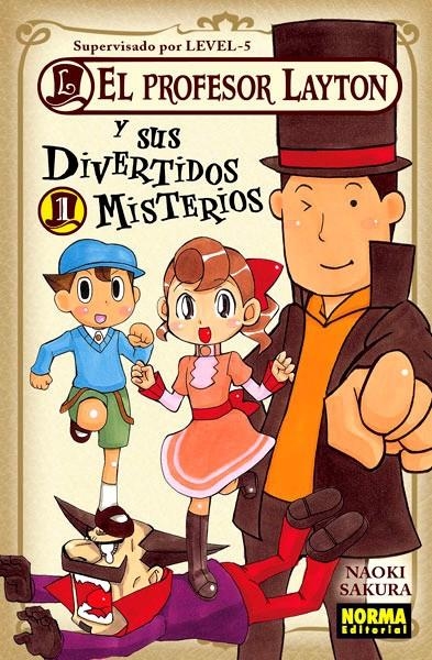 EL PROFESOR LAYTON Y SUS DIVERTIDOS MISTERIOS # 01 | 9788467911862 | NAOKI SAKURA