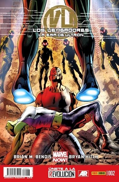 VENGADORES LA ERA DE ULTRÓN # 02 | 977000547500400002 | BRIAN MICHAEL BENDIS - BRYAN HITCH | Universal Cómics