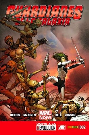 GUARDIANES DE LA GALAXIA # 002 MARVEL NOW ! | 977000547600100002 | BRIAN MICHAEL BENDIS - STEVE McNIVEN
